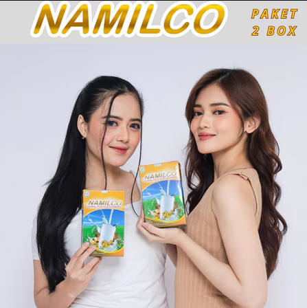Namilco - Paket 2 Box Susu Herbal Gemuk Badan & Nafsu Makan Sudah BPOM