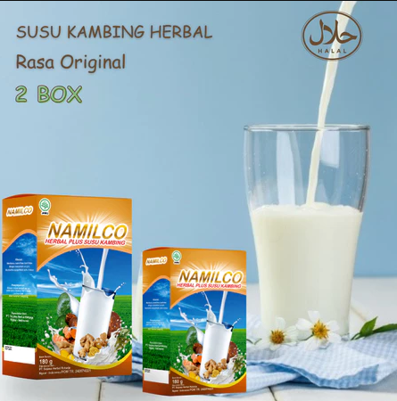 Namilco - Paket 2 Box Susu Herbal Gemuk Badan & Nafsu Makan Sudah BPOM - Gambar 3