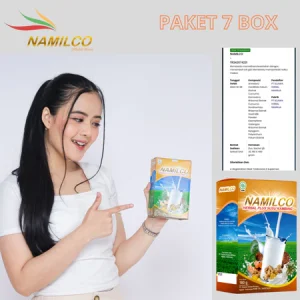 Namilco - PAKET 7 BOX Susu Herbal Penambah Nafsu Makan Etawa BPOM